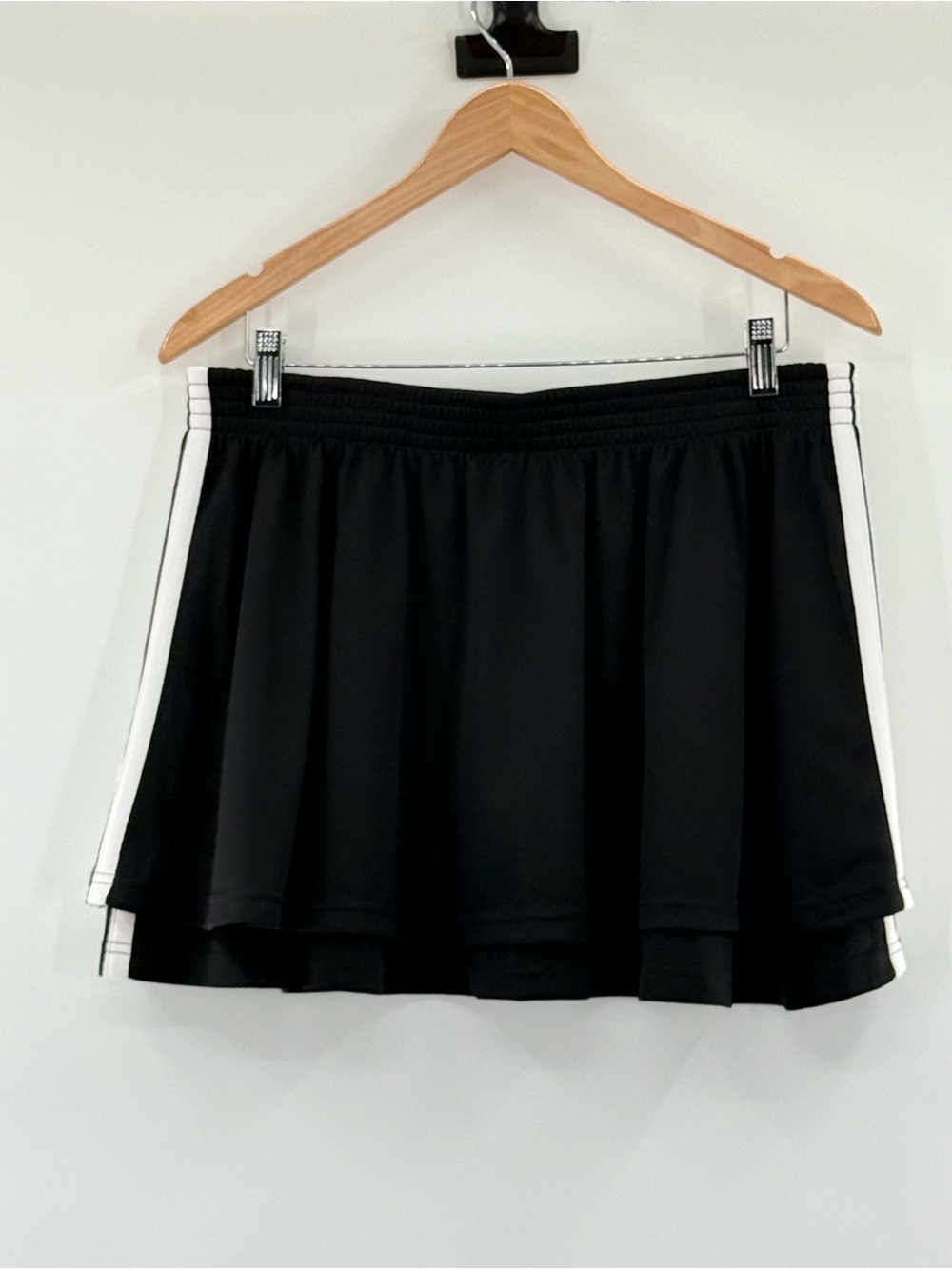 adidas Black Layered Skater Skirt - Picture 5 of 12